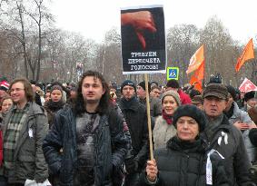 Protest in Russia