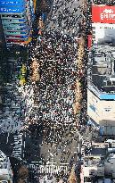 Akihabara pedestrian zone reopened