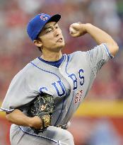 Chicago Cubs pitcher Wada makes sharp major league debut