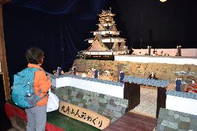Georama of 15th-century era scene on show in Wakayama, western Japan