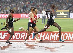Asbel Kiprop wins men's 1500 meters at world championships