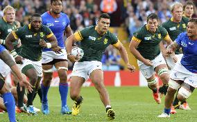 South Africa beat Samoa in Rugby World Cup