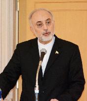 Salehi gives speech at Pugwash Conference