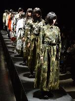 Fall-winter designs showcased at Fashion Week Tokyo