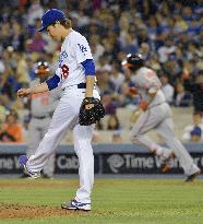 Baseball: Maeda takes loss as Orioles beat Dodgers