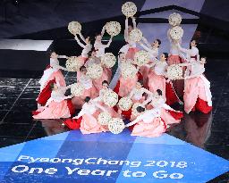 Ceremony held for Pyeongchang Winter Olympics