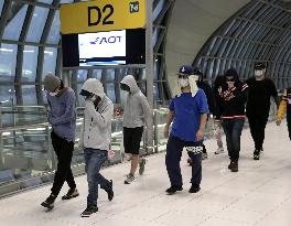 Phone scam case in Thailand