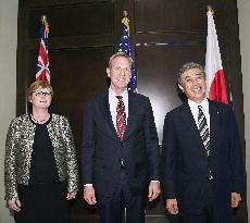U.S., Japan, Australia defense talks