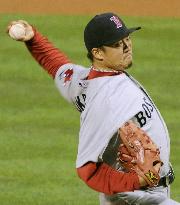 Boston lefty Okajima gets 3rd win