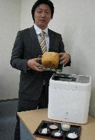 Rice bread cooker a big hit after 7 yrs of development