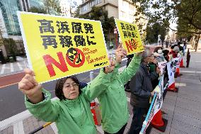 People oppose move to resume Takahama reactors