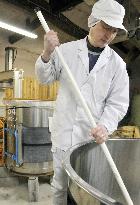 Master brewer uses Italian rice in bid to produce new sake