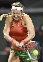 Azarenka crushes Doi in Fed Cup WG II playoff