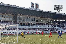 Japan, N. Korea universities hold soccer game