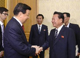 Senior Chinese, N. Korean officials hold talks in Pyongyang