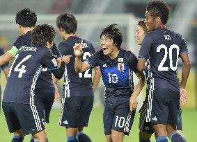 Soccer: Japan defeat Iran, need 1 more win to qualify for Rio
