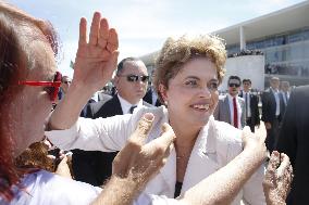 Brazilian President Rousseff suspended as impeachment trial approved