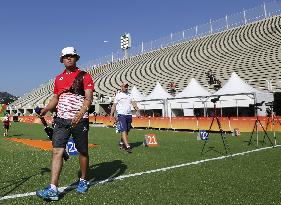 Olympics: Empty seats at archery venue