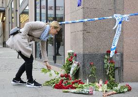 4 die as truck slams into Stockholm store in suspected terror attack