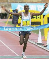 Ethiopia's Tolossa wins Tokyo Int'l Marathon