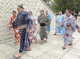 JSA conducts 1st random drugs test on sumo wrestlers