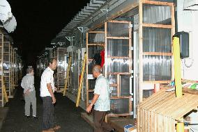 3,000 live in makeshift houses 2 months after Niigata quake