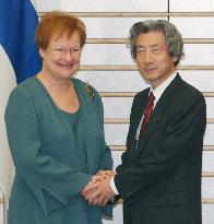 Japan, Finland agree to cooperate on U.N. reforms
