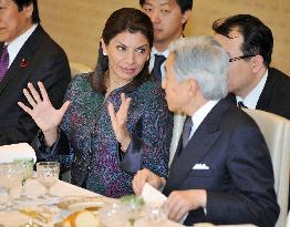 Costa Rican President Chinchilla in Japan