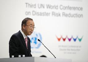 U.N. forum on disaster risk reduction begins in Sendai