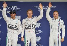 Rosberg leads Mercedes qualifying one-two at Suzuka
