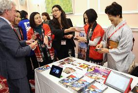 Japan lures British visitors with tourism blitz in London