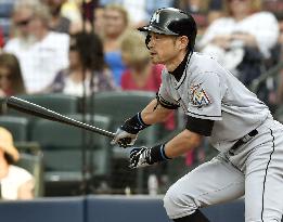 Ichiro hitless against Braves