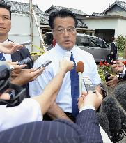 Okada says will not run for party chief if hometown candidate loses
