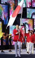 Olympics: Decathlete Ushiro carries Japanese flag at opening ceremony