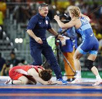 Olympics: Yoshida settles for silver in women's wrestling