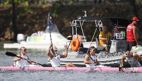 Olympics: Germany wins men's kayak four gold