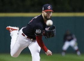 Baseball: Indians beat Cubs 6-0 in World Series Game 1