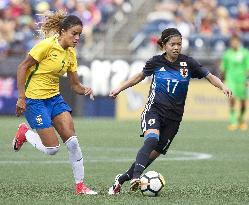 Japan, Brazil draw 1-1 in Tournament of Nations opener