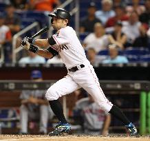 Baseball: Ichiro gets 2 hits as Marlins rout Mets