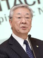 Hitachi chairman appointed to head Japan Business Federation