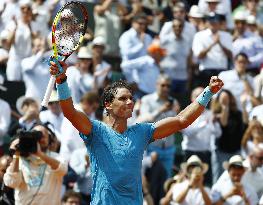 Tennis: Nadal at French Open