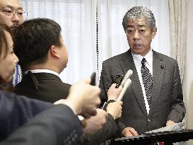 Japan Defense Minister Iwaya