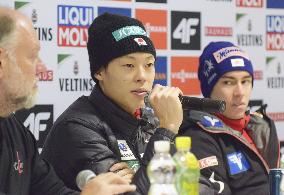 Ski jumping: World Cup leader Ryoyu Kobayashi