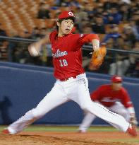 Hiroshima ace Maeda throws no-hitter vs DeNA