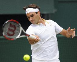 Federer vs Haas in Wimbledon semifinals