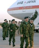 Main Japan ground troop contingent arrives in Kuwait