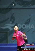 Japan wins women's table tennis team opener