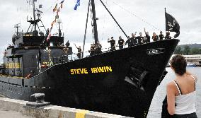 Sea Shepherd heads for mission to obstruct whalers