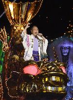 Japanese ballad singer Kitajima performs last theater show