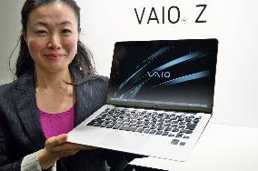PC maker VAIO releases 1st original model